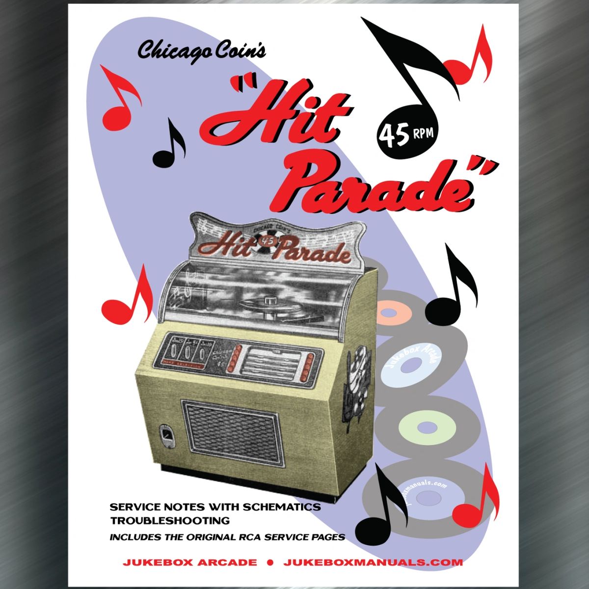 Chicago Coin’s “Hit Parade” Jukebox Service Manual